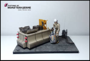 Rebel Ground Crew Repaint (Star Wars) Custom Diorama / Playset