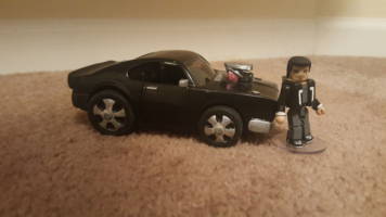 Ghost Rider Robbie Reyes minimate with car from Agents of SHIELD (Ghost Rider) Custom Action Figure