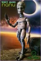 NANU....The Wandering Grey Alien (Extra-Terrestrial) Custom Action Figure