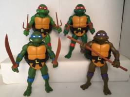 NECA 2017 TMNT (1988 Throwback) (Teenage Mutant Ninja Turtles) Custom Action Figure
