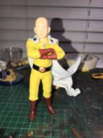 Mezco One:12 style Saitama (one punch man) (One Punch Man) Custom Action Figure