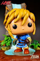 Breath of the Wild Link (Legend of Zelda) (Funko Pop!) Custom Miniature / Figurine