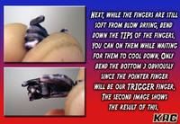 Gun Hands For Girls Custom Tutorial Picture #5